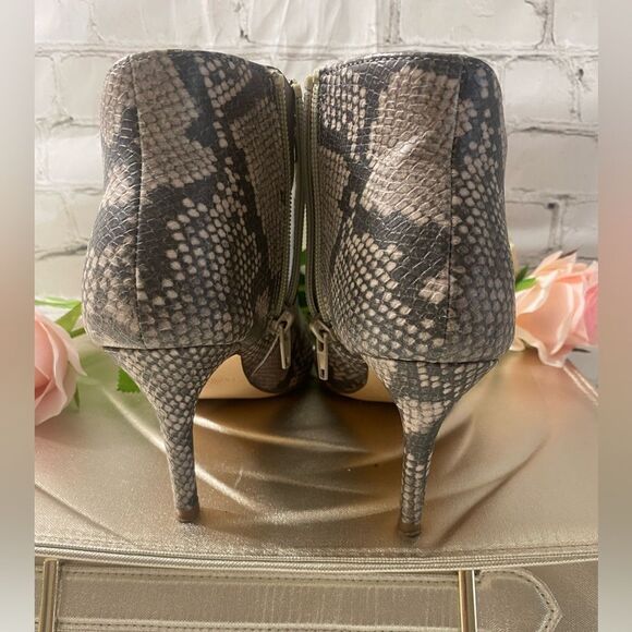 Snakeskin Ankle Boots - Picture 6 of 10